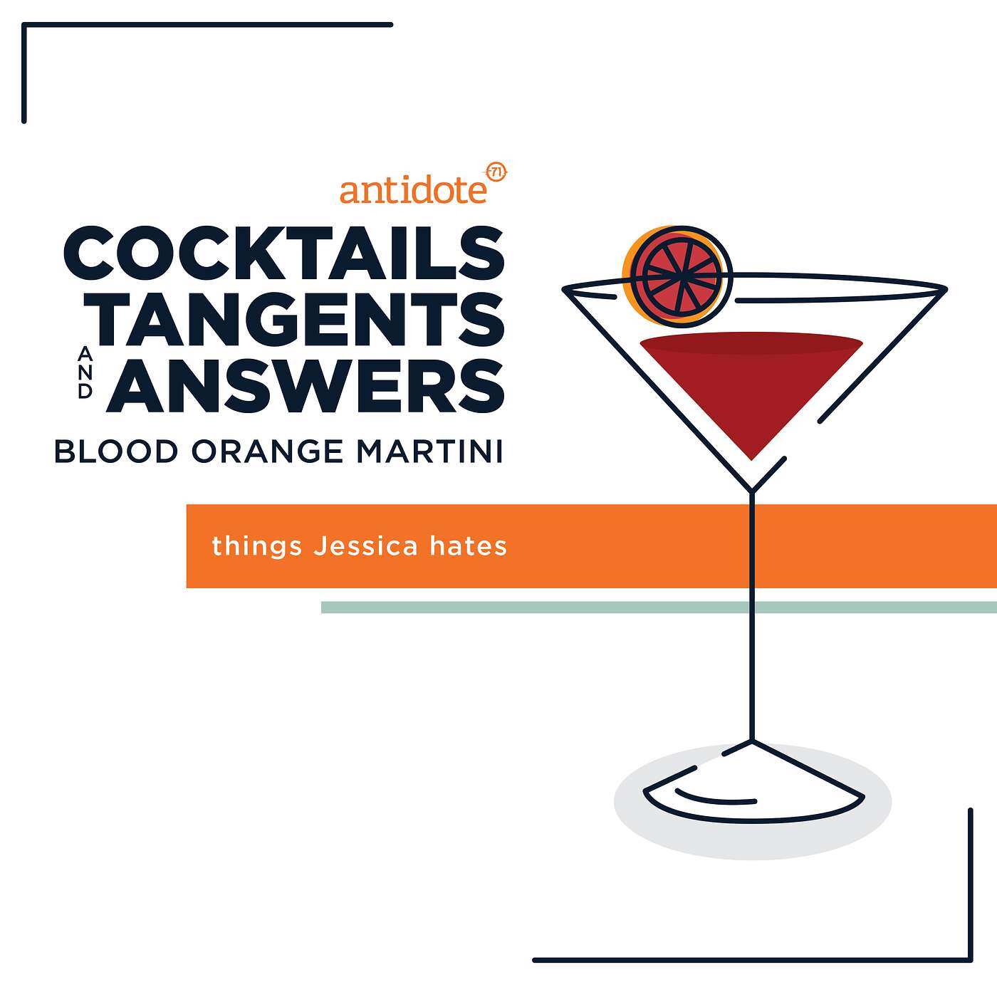 Blood Orange Martini - Things Jessica Hates